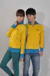 2012 adidas firebird hommes and femmes yellow cyan